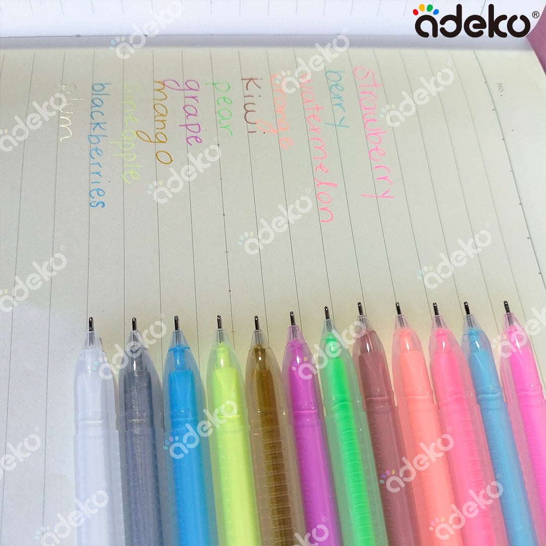 Bolígrafos, bolígrafos de colores, kawaii