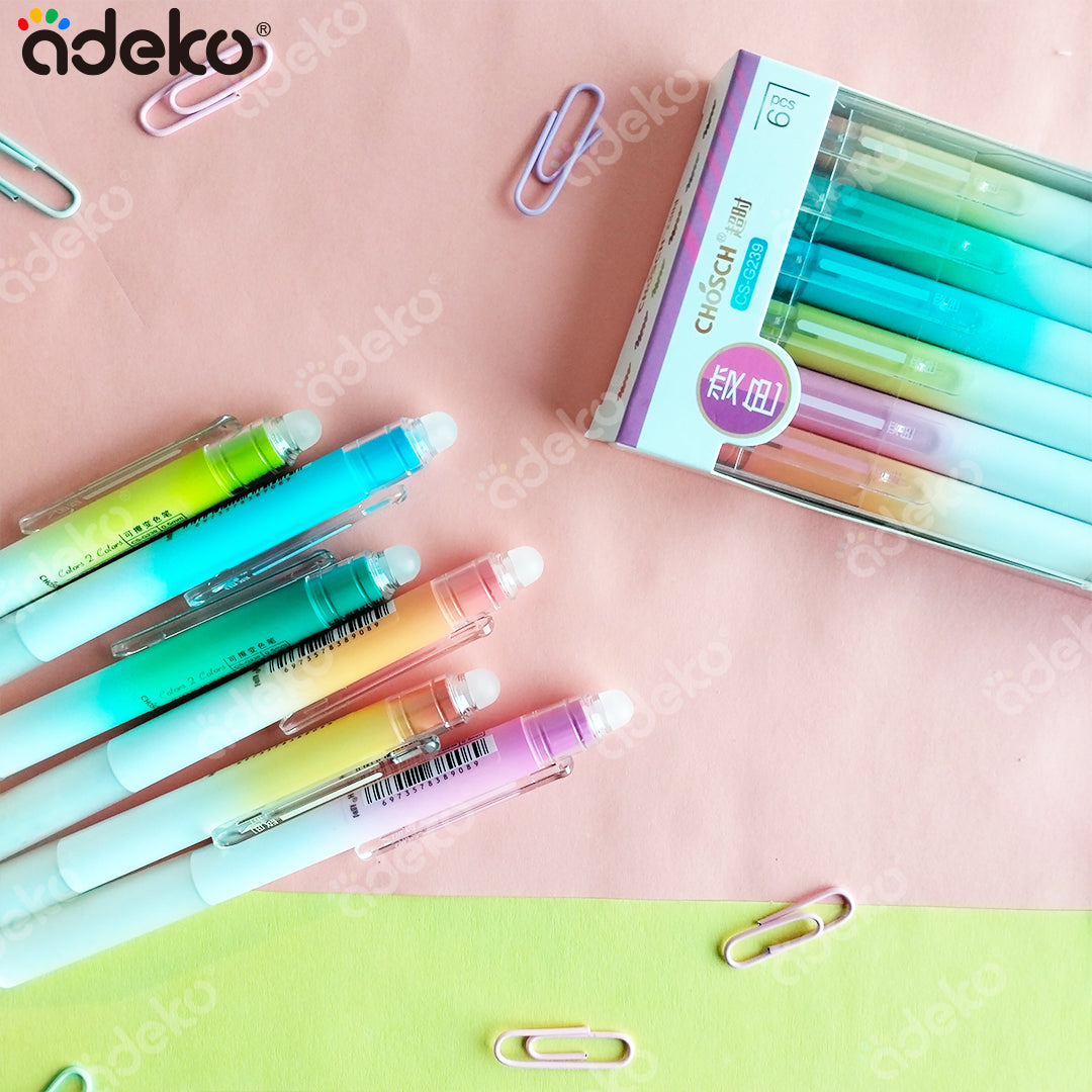 Bolígrafos, bolígrafos de colores, kawaii, bolígrafo mágico