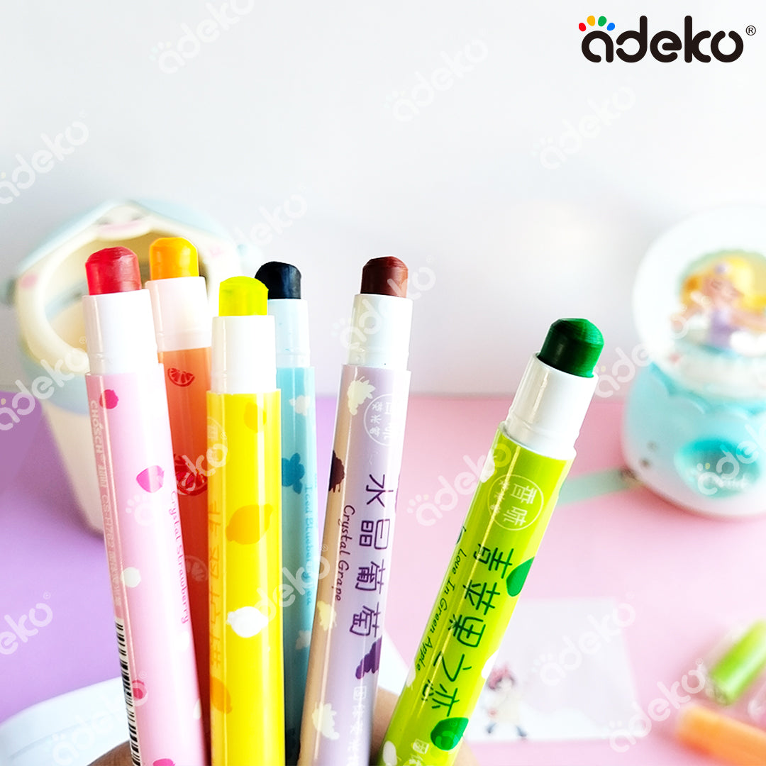 marcatextos de gel, marcatexto kawaii, resaltadores
