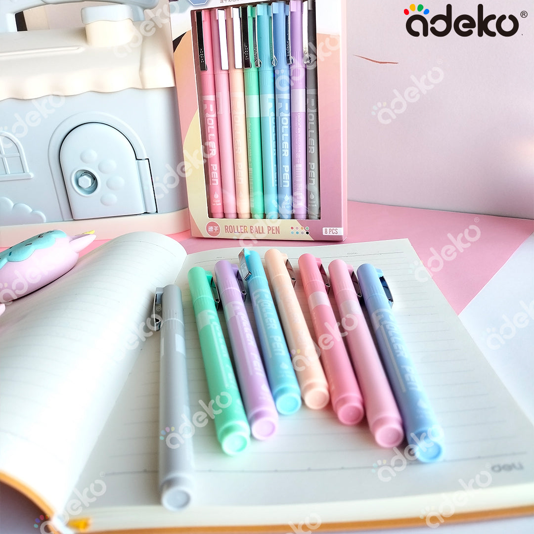 Bolígrafos de colores pastel, colores pastel, bolígrafos, kawaii
