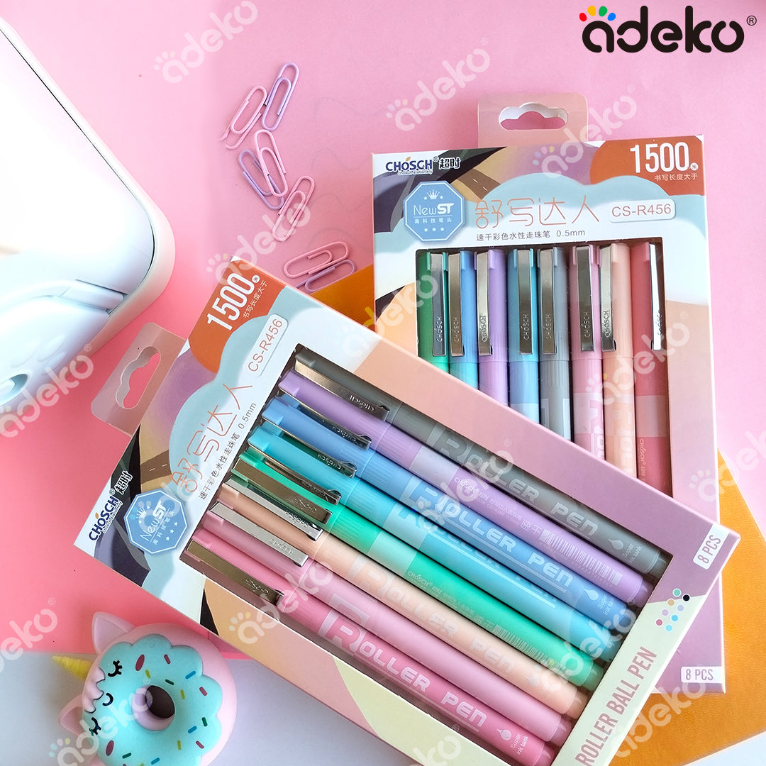 Bolígrafos de colores pastel, colores pastel, bolígrafos, kawaii