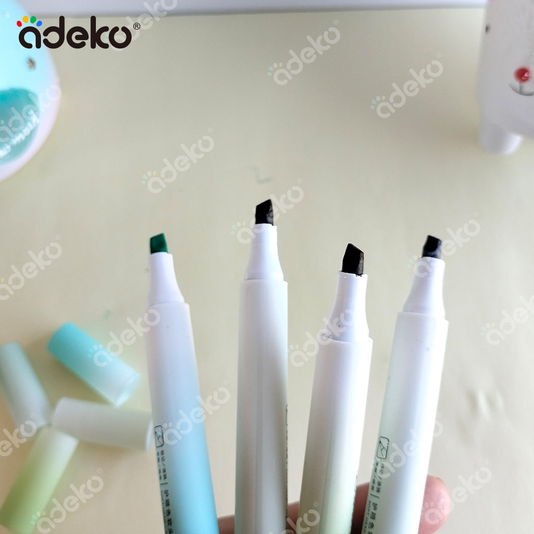 Marcatextos de colores pastel, colores pastel, resaltadores, kawaii