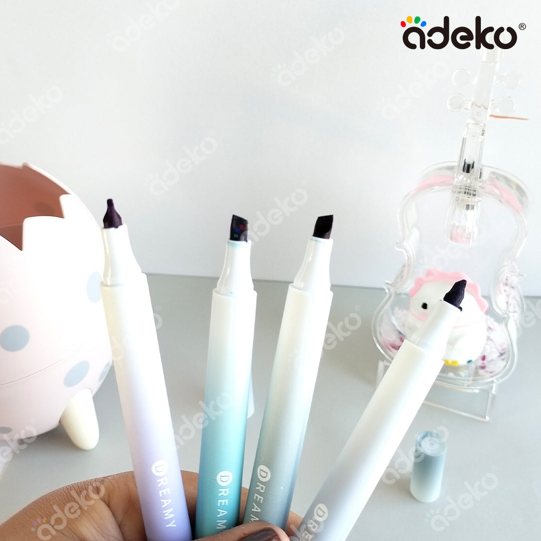 Marcatextos de colores pastel, colores pastel, resaltadores, kawaii