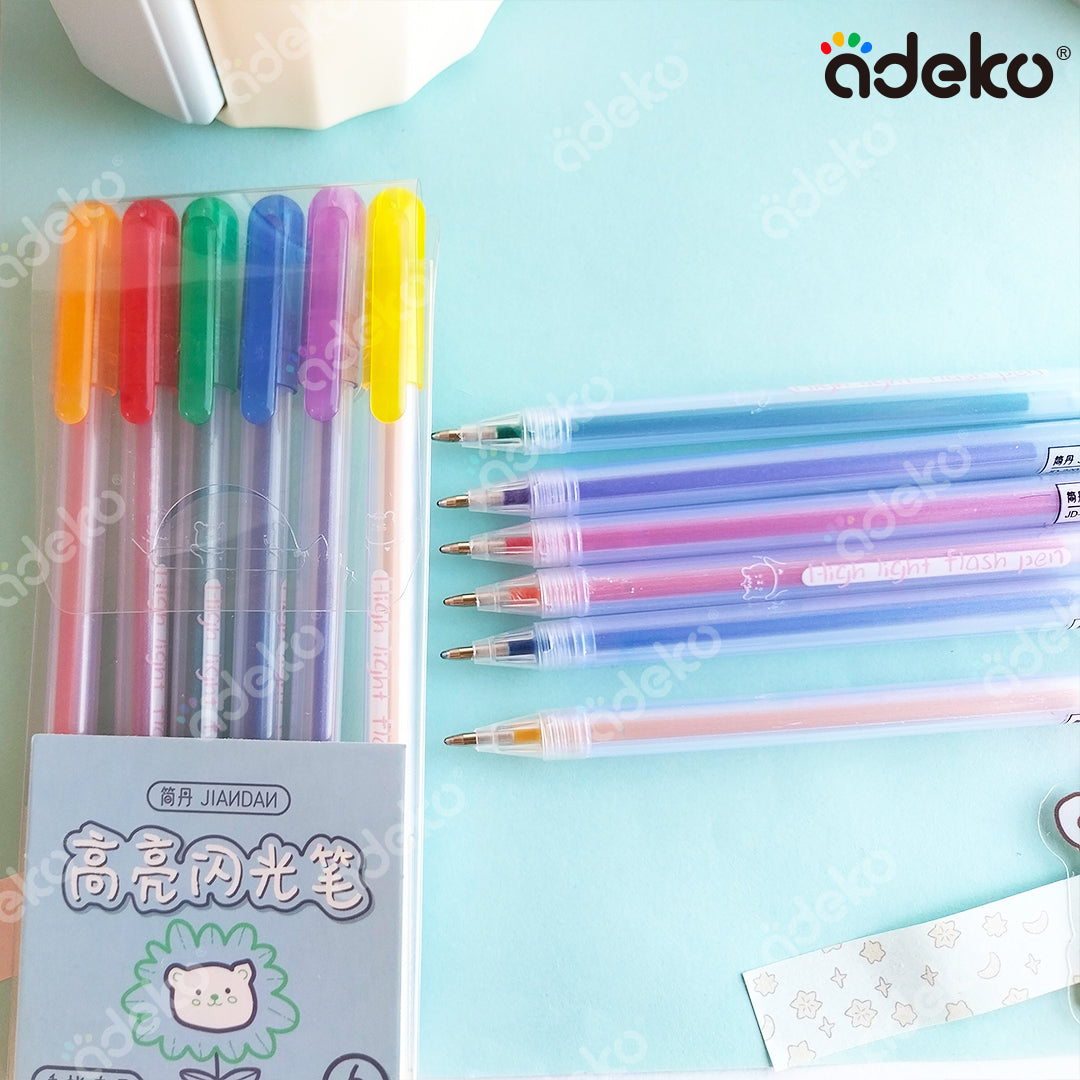 Bolígrafos de colores, bolígrafos, kawaii,