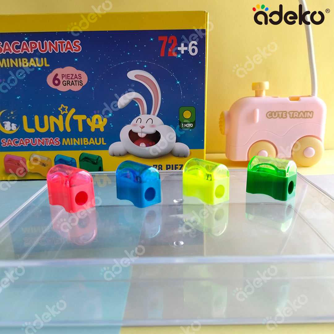 Sacapuntas, afiladores, escolares,