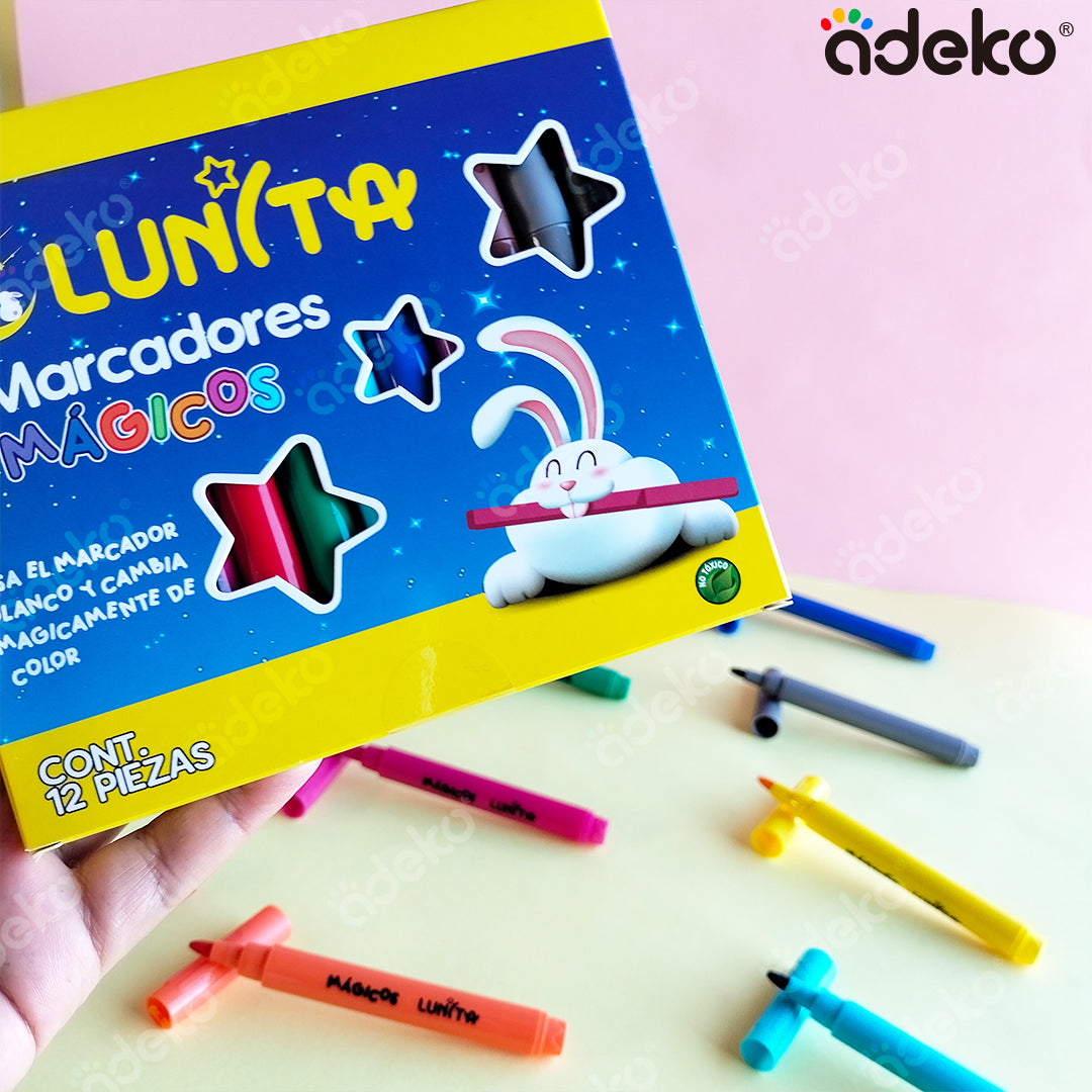marcadores mágicos, marcadores escolares