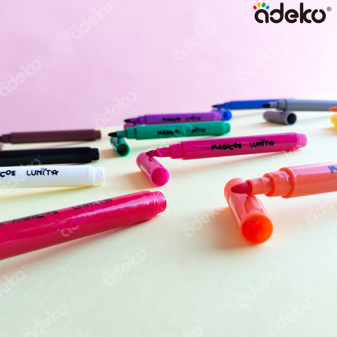 marcadores mágicos, marcadores escolares