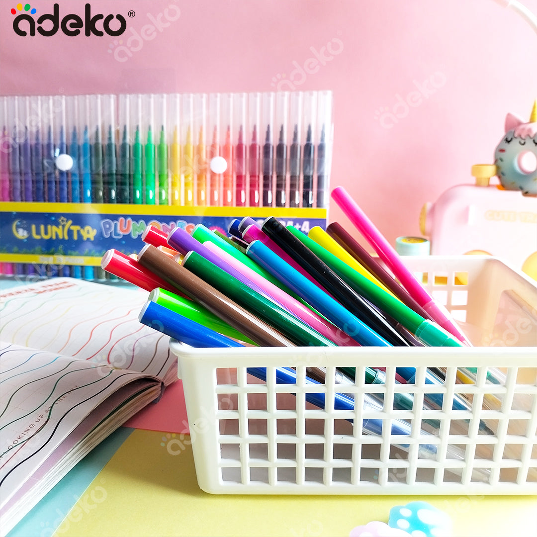 plumones, plumones escolares, plumines, marcadores