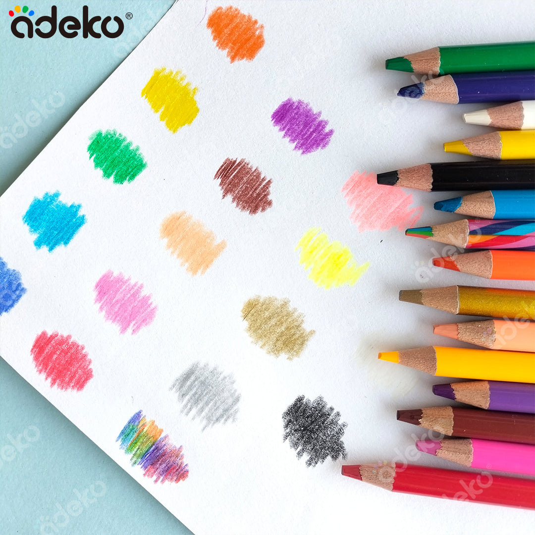 colores, lápices de color, escolares