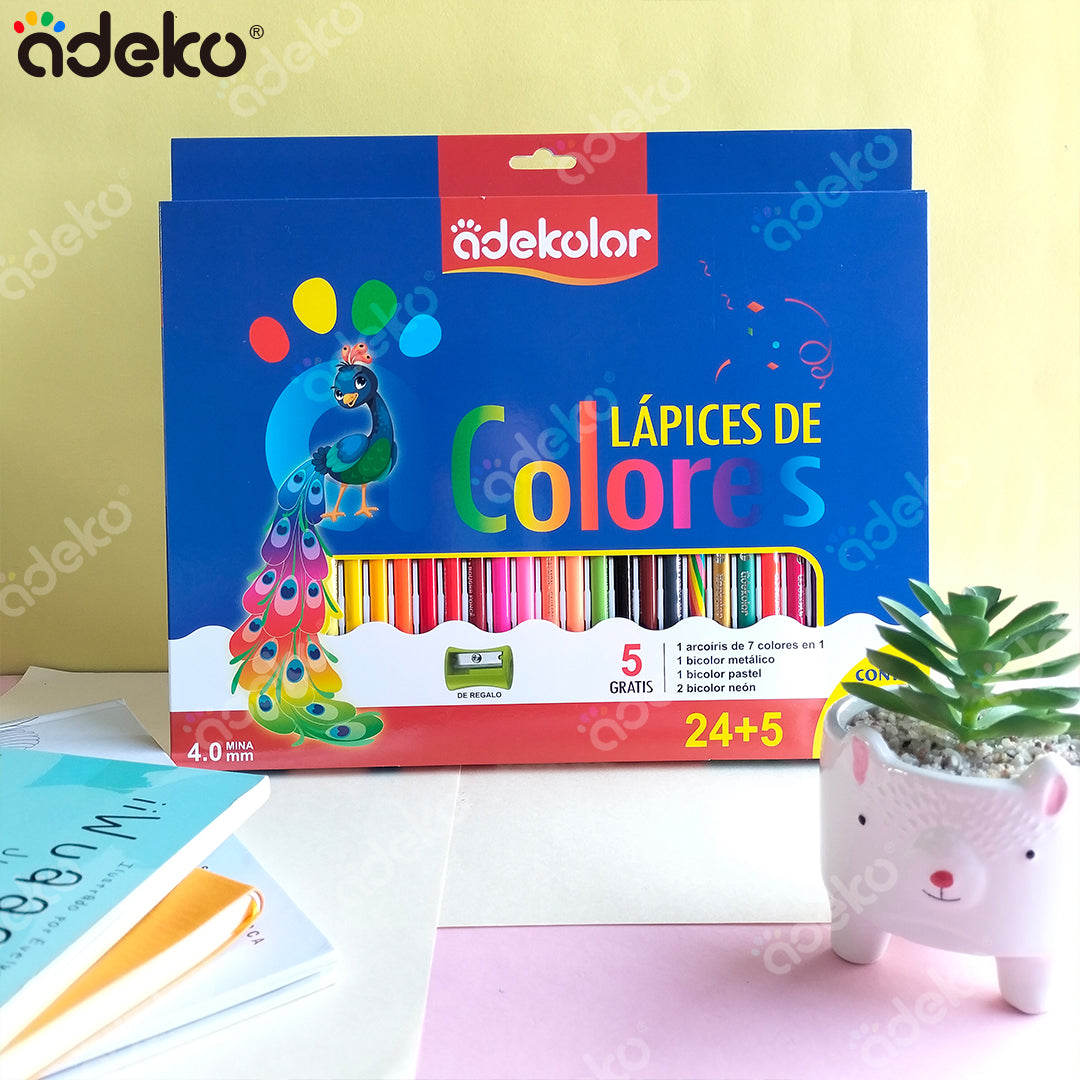 colores, lápices de color, escolares