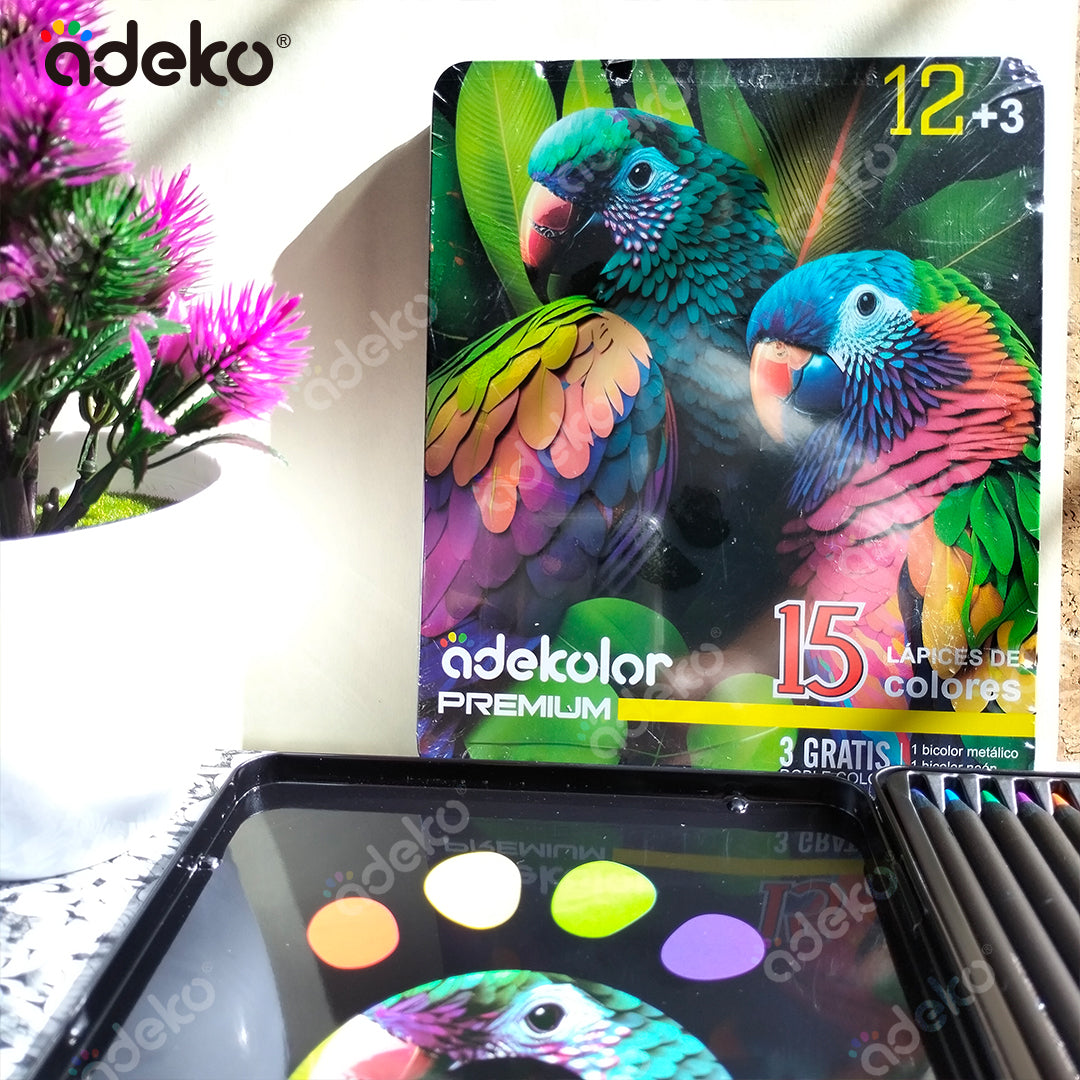 Lápices de colores, profesionales, colores brillantes,