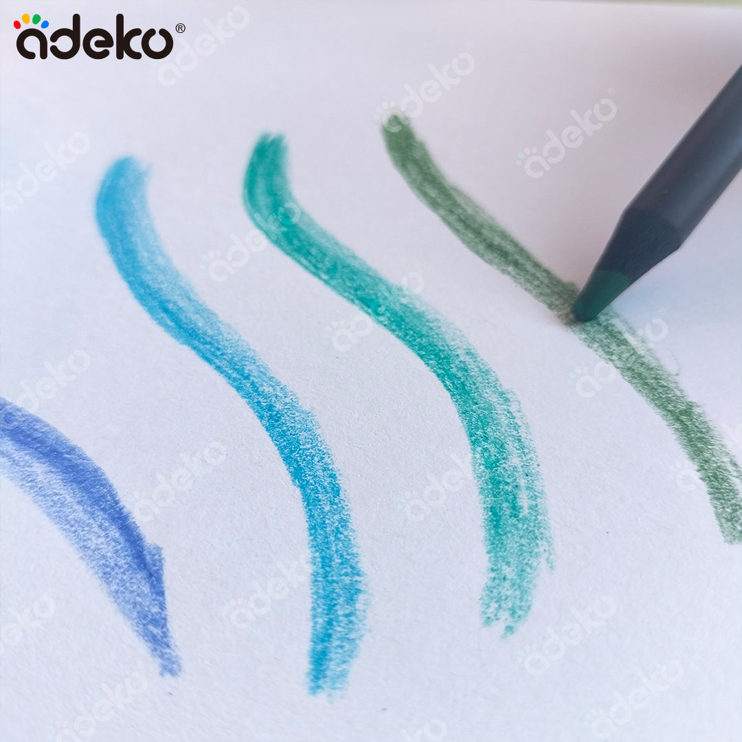 Lápices de colores, profesionales, colores brillantes,
