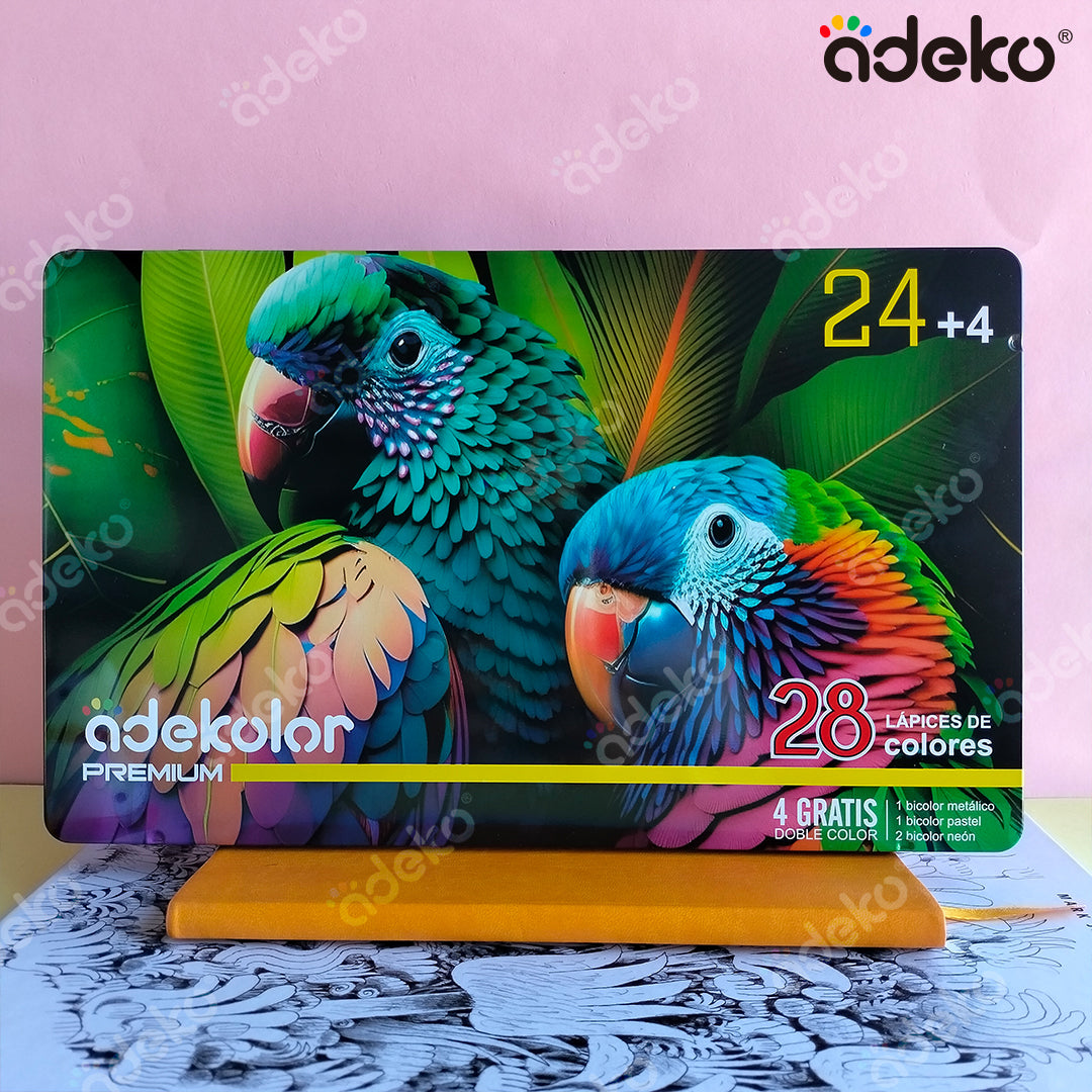 Lápices de colores, profesionales, colores brillantes,