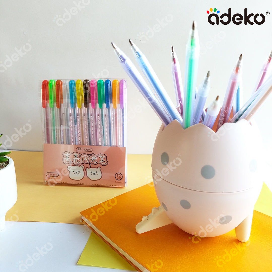 Bolígrafos de colores, bolígrafos, kawaii, 