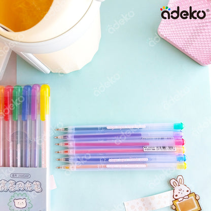 Bolígrafos de colores, bolígrafos, kawaii, 