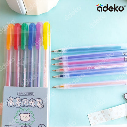 Bolígrafos de colores, bolígrafos, kawaii, 